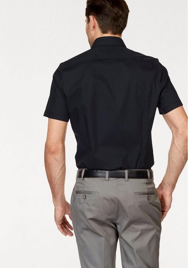 OLYMP Level Five Body fit zakelijk overhemd met 1 2-mouwen model 'NEW YORK' - Foto 4