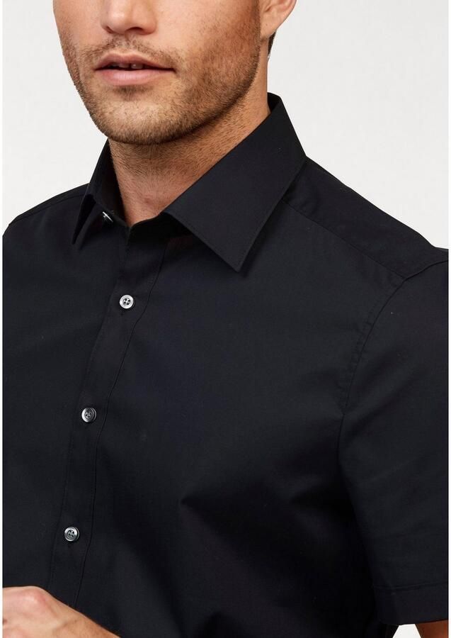 OLYMP Level Five Body fit zakelijk overhemd met 1 2-mouwen model 'NEW YORK' - Foto 3