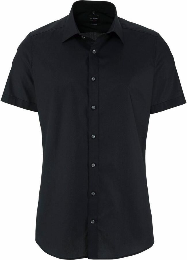 OLYMP Level Five Body fit zakelijk overhemd met 1 2-mouwen model 'NEW YORK'