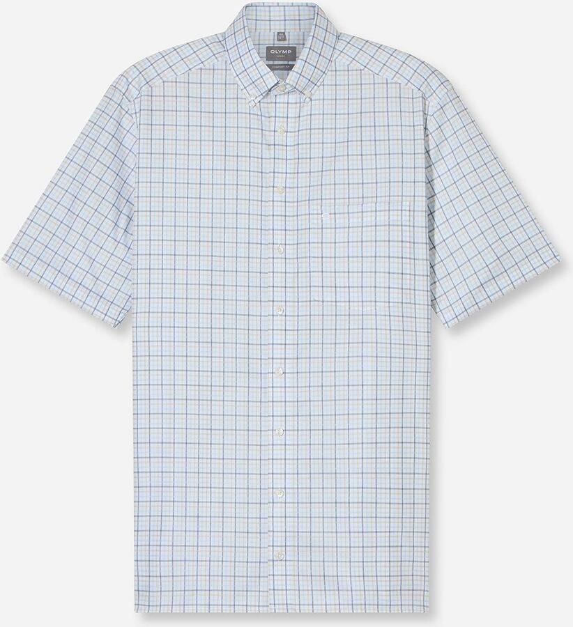 OLYMP Overhemd met korte mouwen Luxor comfort fit - Foto 5