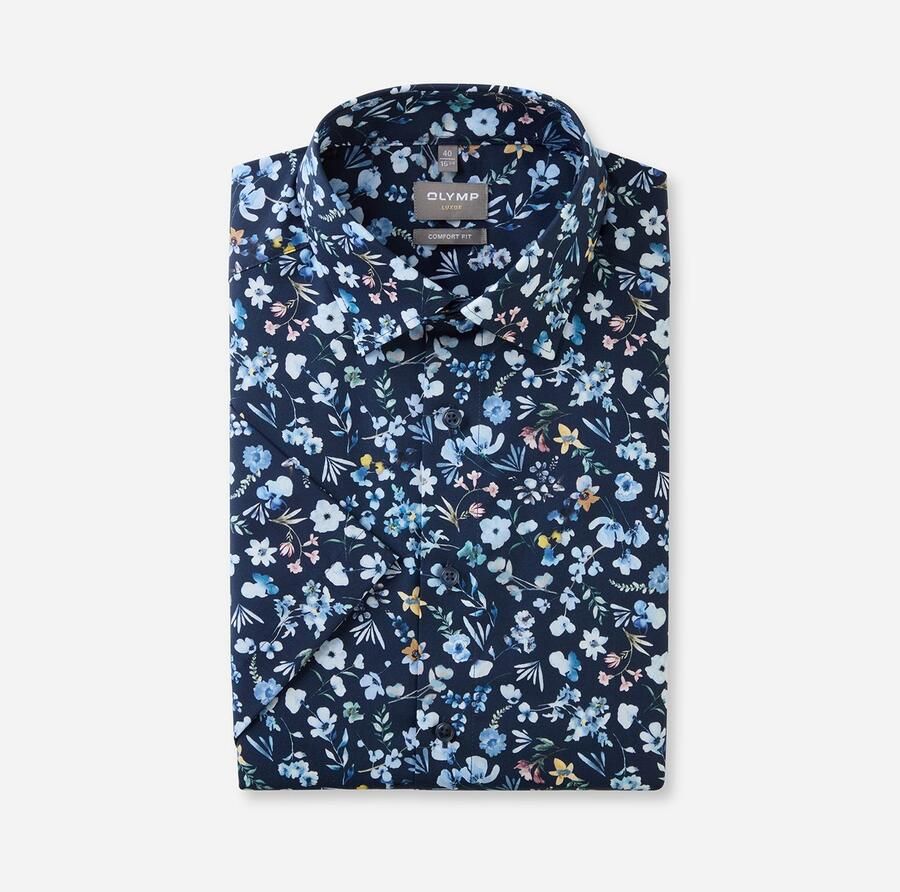 OLYMP Overhemd met korte mouwen Luxor comfort fit - Foto 3