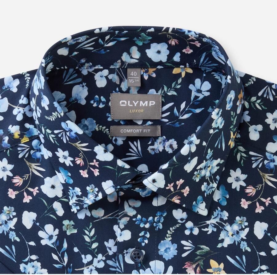 OLYMP Overhemd met korte mouwen Luxor comfort fit - Foto 2