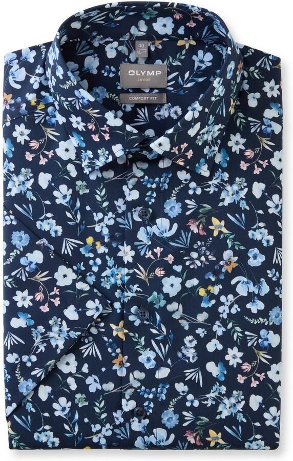 OLYMP Overhemd met korte mouwen Luxor comfort fit - Foto 4