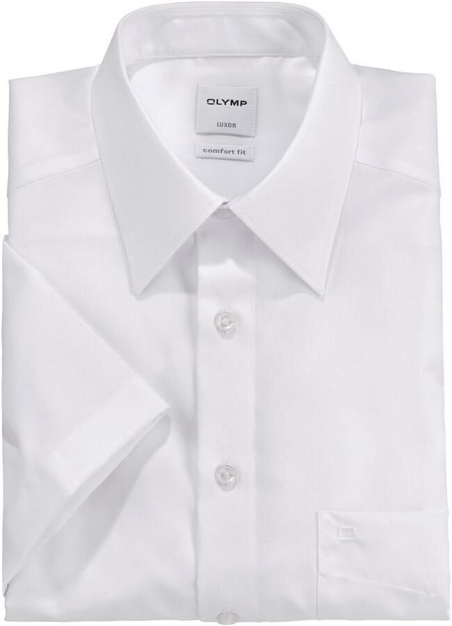 OLYMP Overhemd met korte mouwen Luxor comfort fit Korte mouwen shirt met borstzak strijkvrij - Foto 2