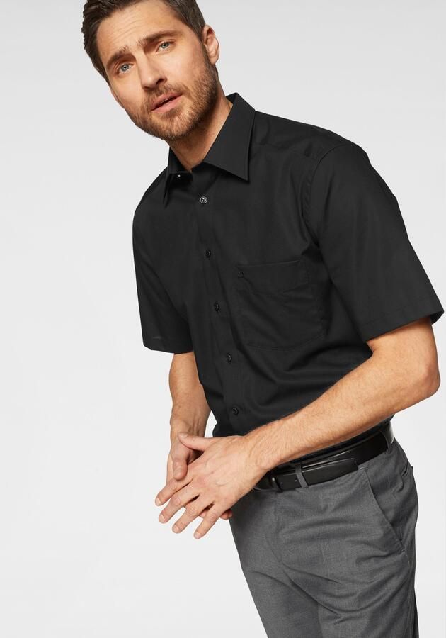 OLYMP Overhemd met korte mouwen Luxor comfort fit Korte mouwen shirt met borstzak strijkvrij - Foto 7