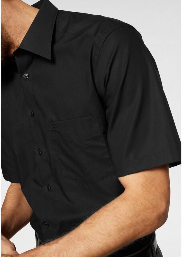 OLYMP Overhemd met korte mouwen Luxor comfort fit Korte mouwen shirt met borstzak strijkvrij - Foto 4