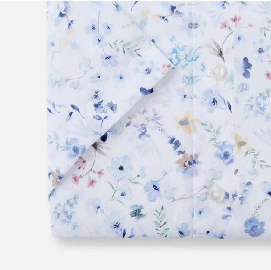 Olymp Modern fit zakelijk overhemd met 1 2-mouwen