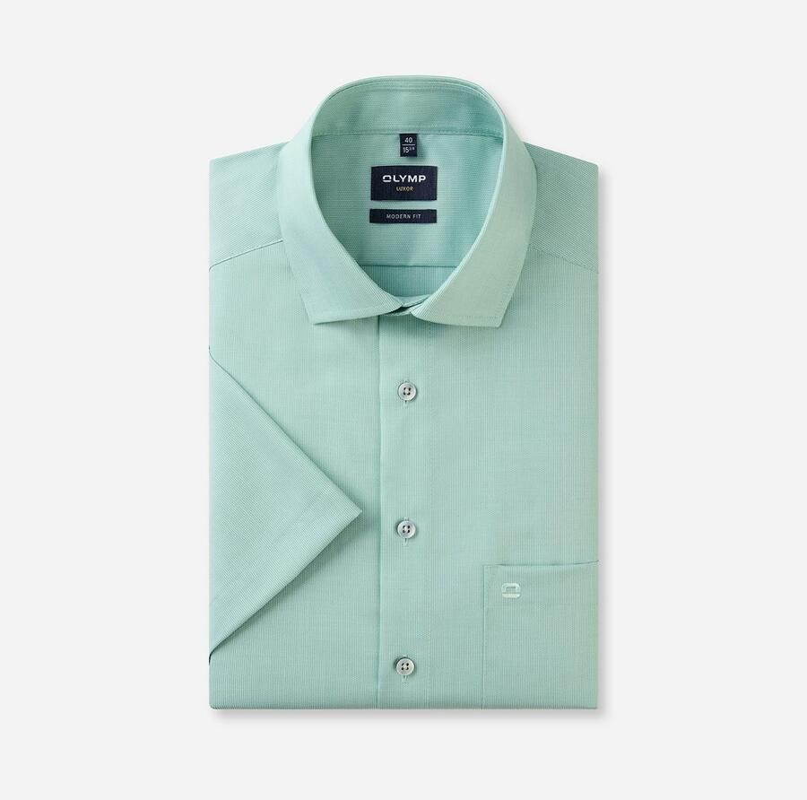 OLYMP Overhemd met korte mouwen Luxor modern fit - Foto 3