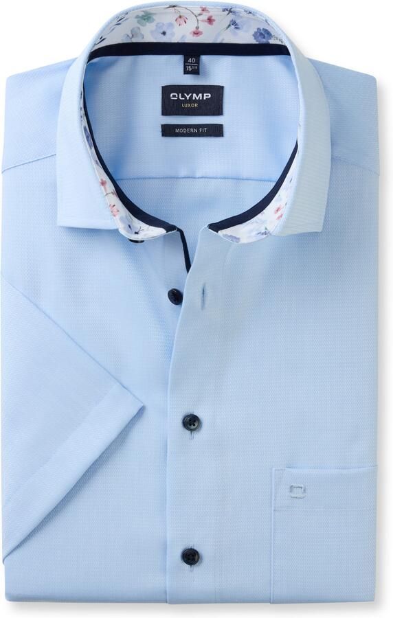 OLYMP Overhemd met korte mouwen Luxor modern fit - Foto 4
