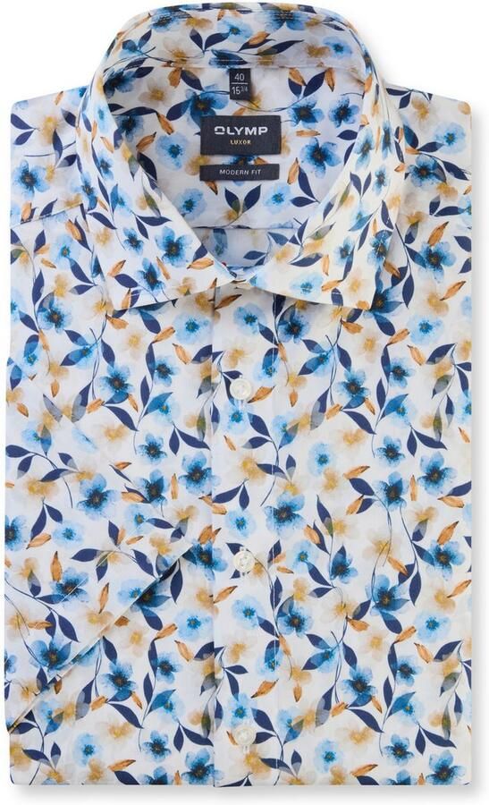 OLYMP Overhemd met korte mouwen Luxor modern fit - Foto 4