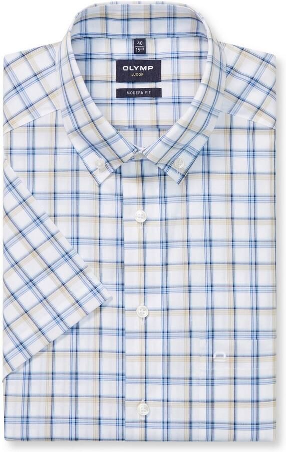 OLYMP Overhemd met korte mouwen Luxor modern fit - Foto 5