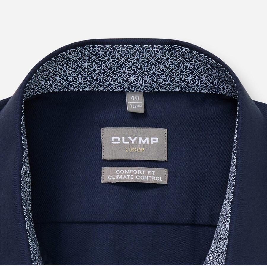 OLYMP Overhemd met lange mouwen 24 7 Luxor comfort fit Climate Control zakelijk overhemd New-Kentkraag comfort fit - Foto 2