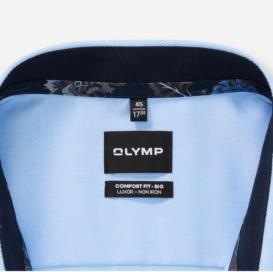 OLYMP Overhemd met lange mouwen Big & Tall Nieuwe COMFORT FIT BIG collectie business overhemd