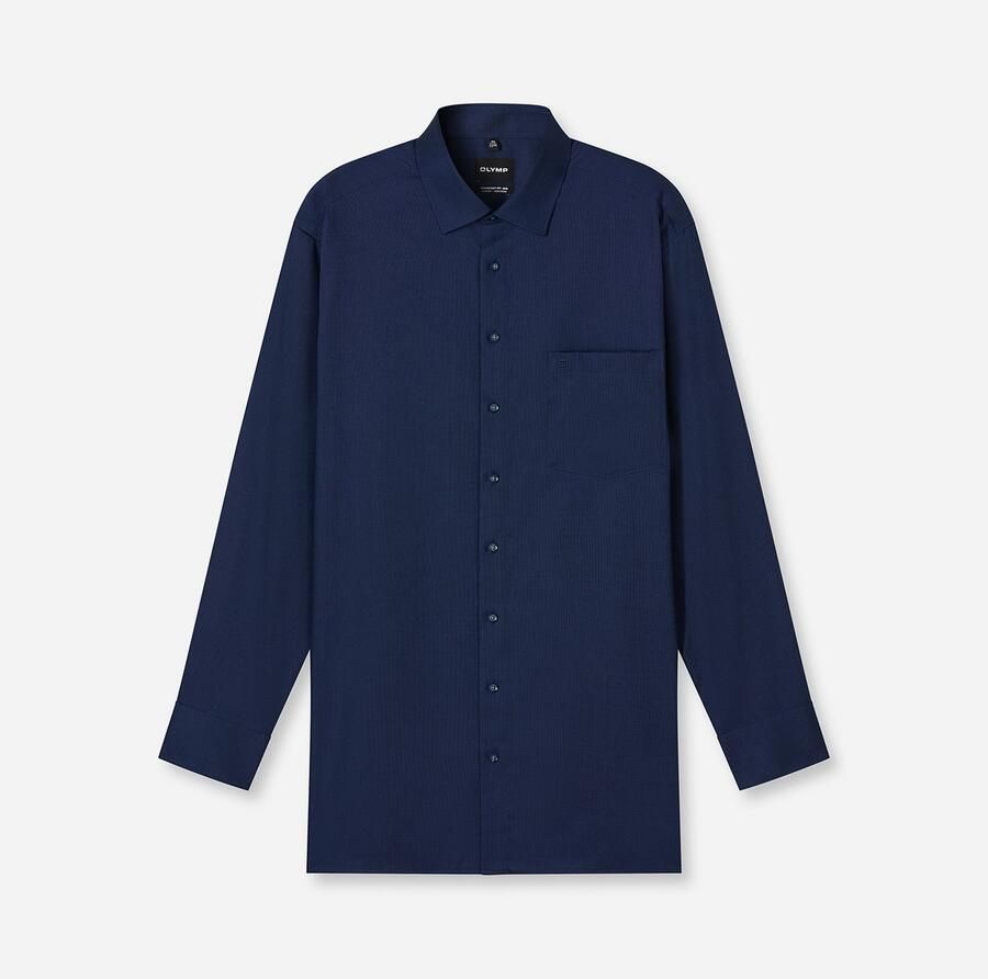 OLYMP Overhemd met lange mouwen Big & Tall Nieuwe COMFORT FIT BIG collectie business overhemd new-kentkraag - Foto 4