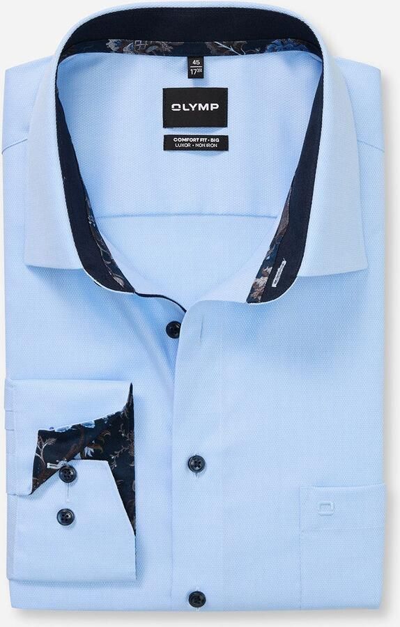 OLYMP Overhemd met lange mouwen Big & Tall Nieuwe COMFORT FIT BIG collectie business overhemd - Foto 4