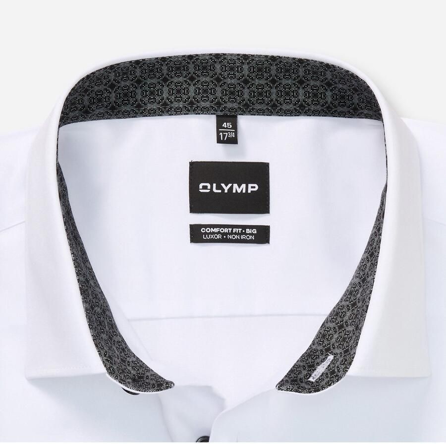 OLYMP Overhemd met lange mouwen Big & Tall Nieuwe COMFORT FIT BIG collectie new-kentkraag business overhemd - Foto 2
