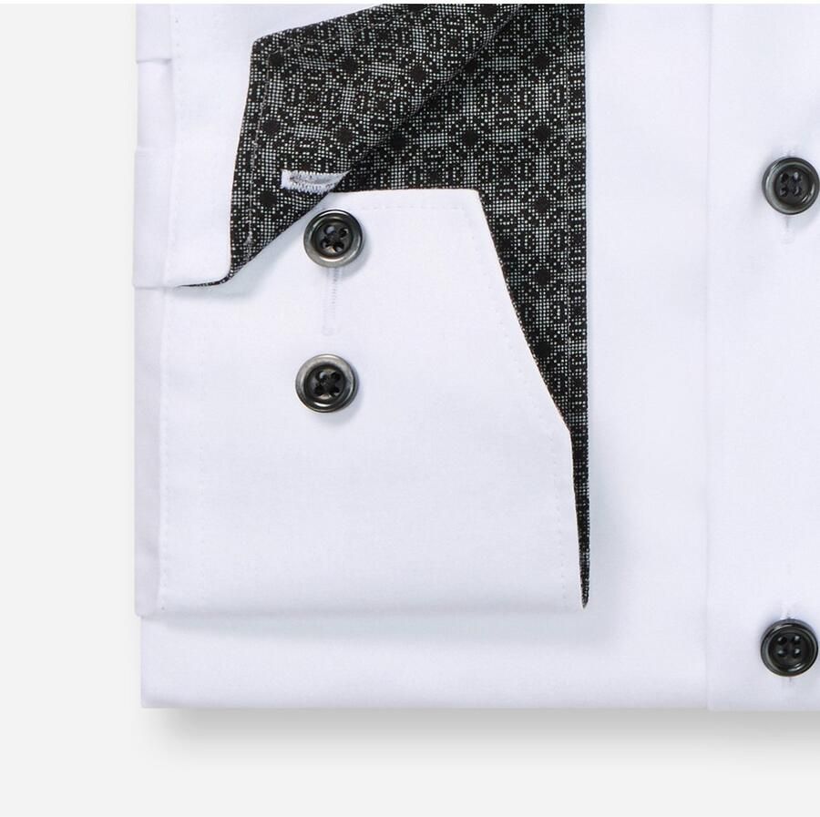 OLYMP Overhemd met lange mouwen Big & Tall Nieuwe COMFORT FIT BIG collectie new-kentkraag business overhemd