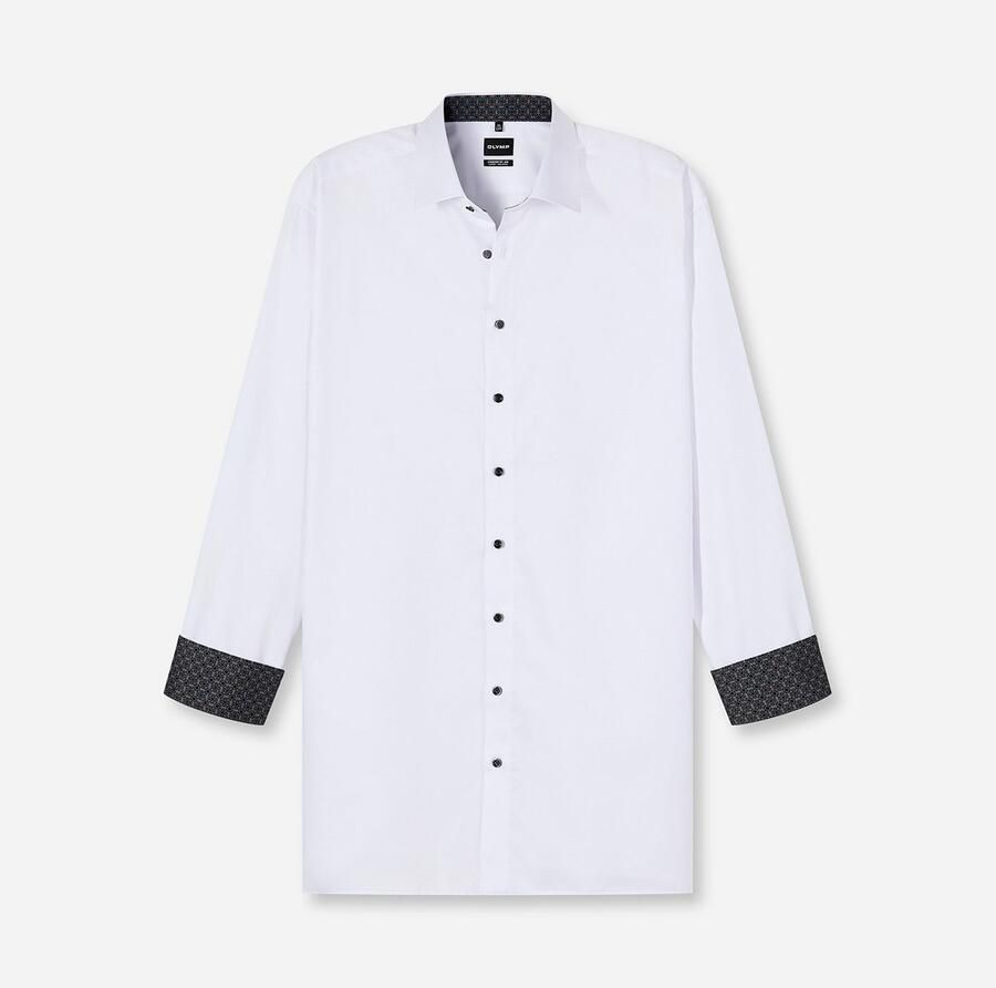 OLYMP Overhemd met lange mouwen Big & Tall Nieuwe COMFORT FIT BIG collectie new-kentkraag business overhemd - Foto 5
