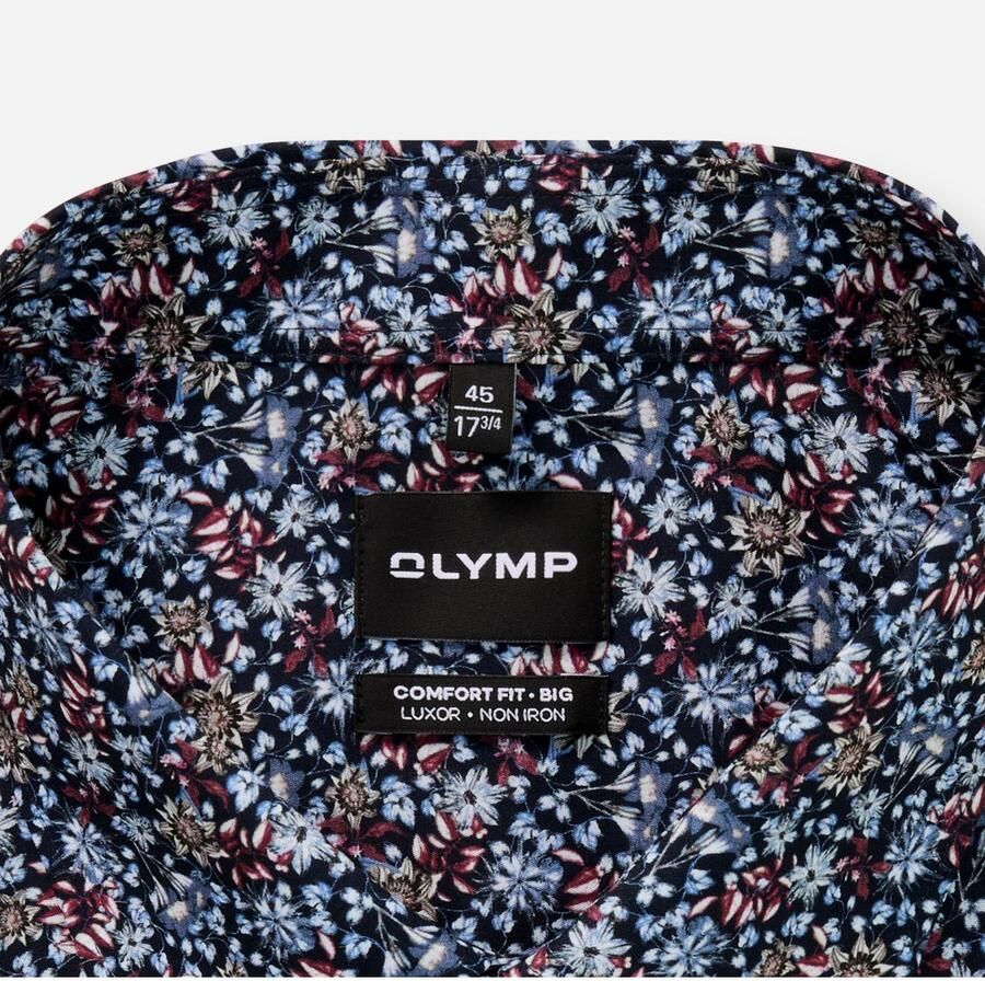 OLYMP Overhemd met lange mouwen Big & Tall Nieuwe COMFORT FIT BIG collectie new-kentkraag - Foto 2