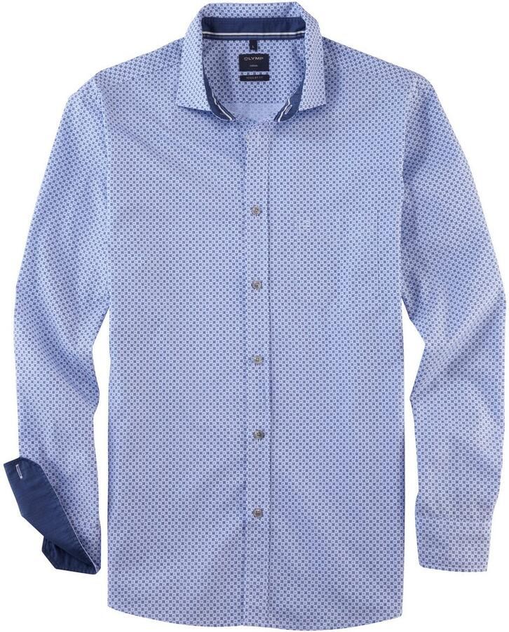 OLYMP Overhemd met lange mouwen Casual
