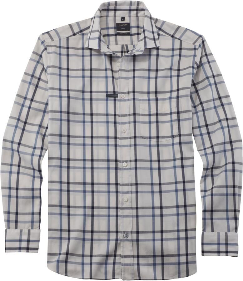 OLYMP Overhemd met lange mouwen Casual overhemd