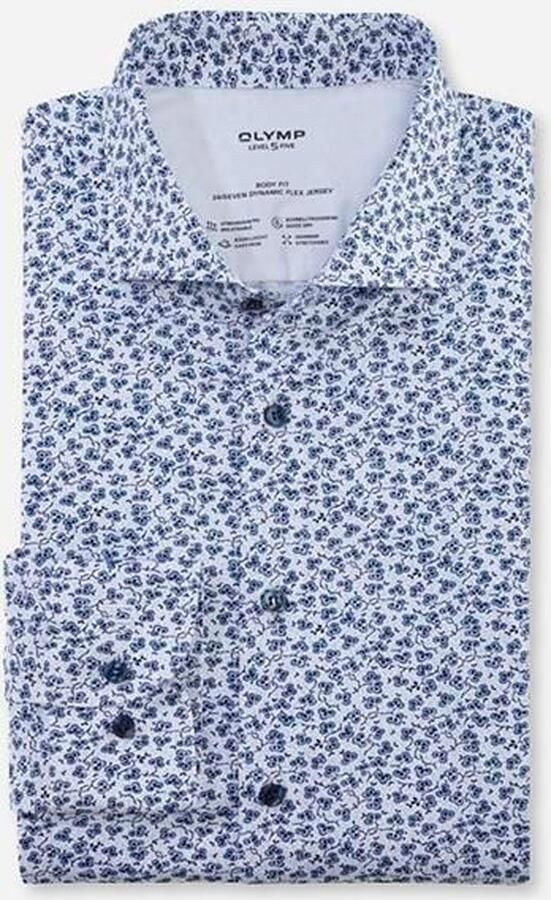 OLYMP Overhemd met lange mouwen Level Five 24 Seven body fit - Foto 4