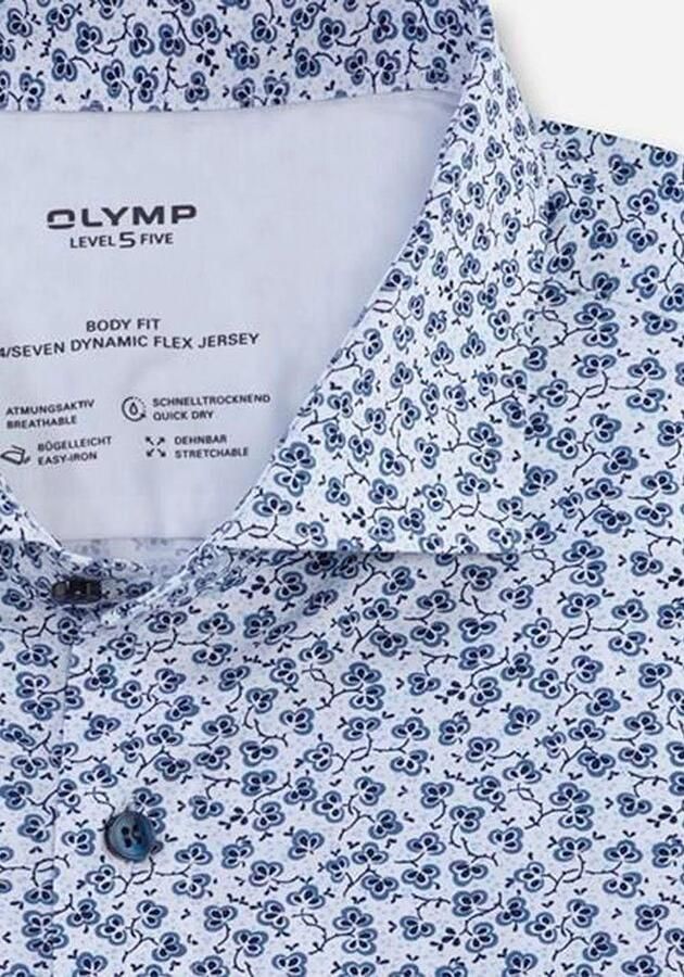 OLYMP Overhemd met lange mouwen Level Five 24 Seven body fit - Foto 3