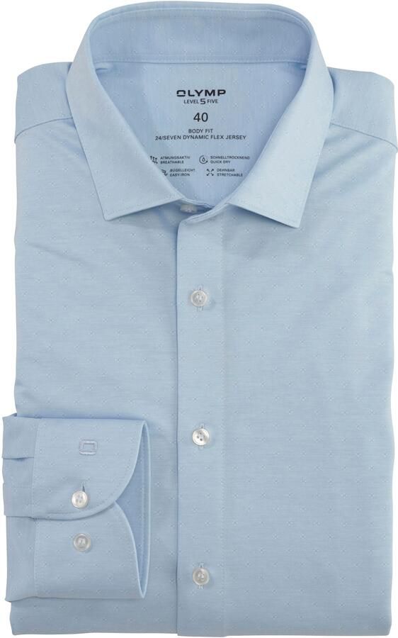 OLYMP Overhemd met lange mouwen Level Five 24 Seven body fit - Foto 4