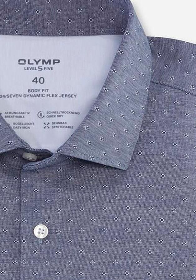 OLYMP Overhemd met lange mouwen Level Five 24 Seven body fit - Foto 3