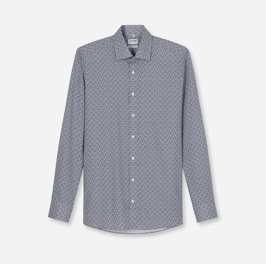 OLYMP Overhemd met lange mouwen Level Five body fit zakelijk overhemd new york kentkraag - Foto 6