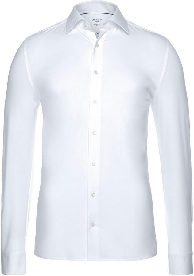 OLYMP Overhemd met lange mouwen Luxor 24 Seven modern fit jersey shirt met geurremmende materiaaleigenschappen - Foto 6