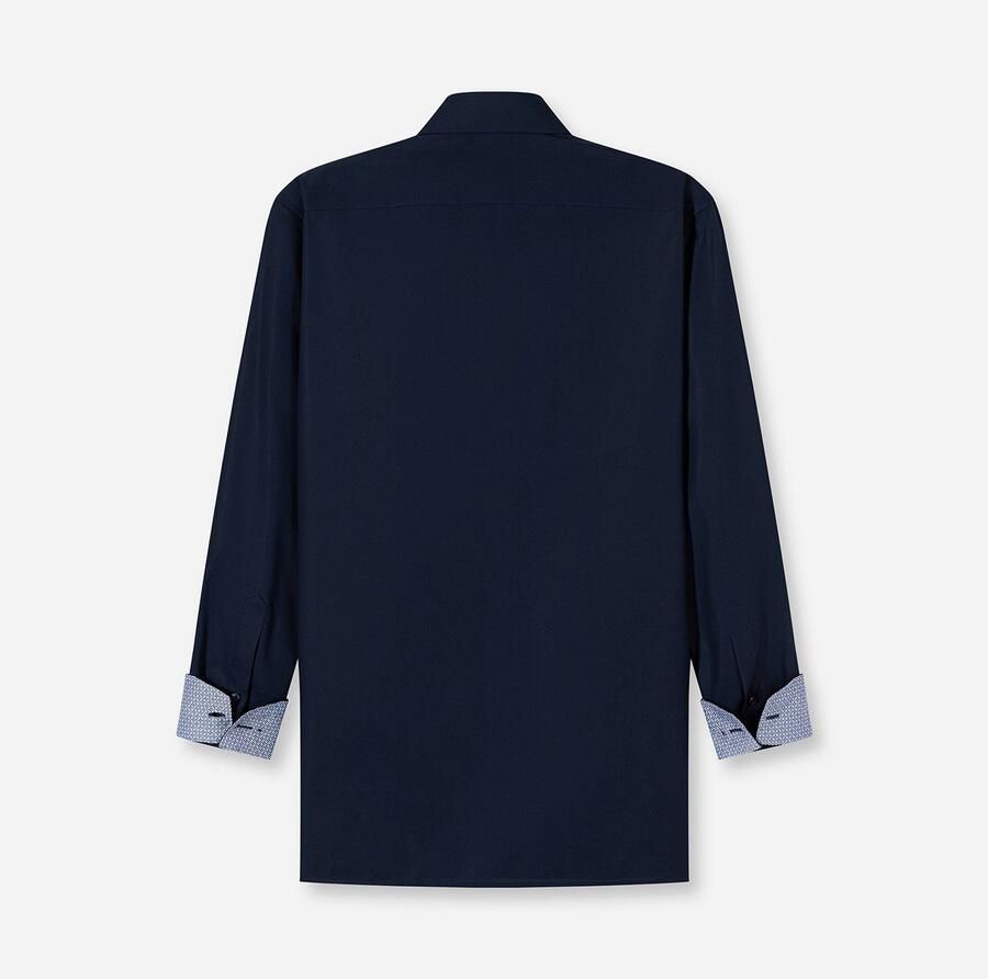 OLYMP Overhemd met lange mouwen Luxor modern fit modern fit global-kentkraag overhemd