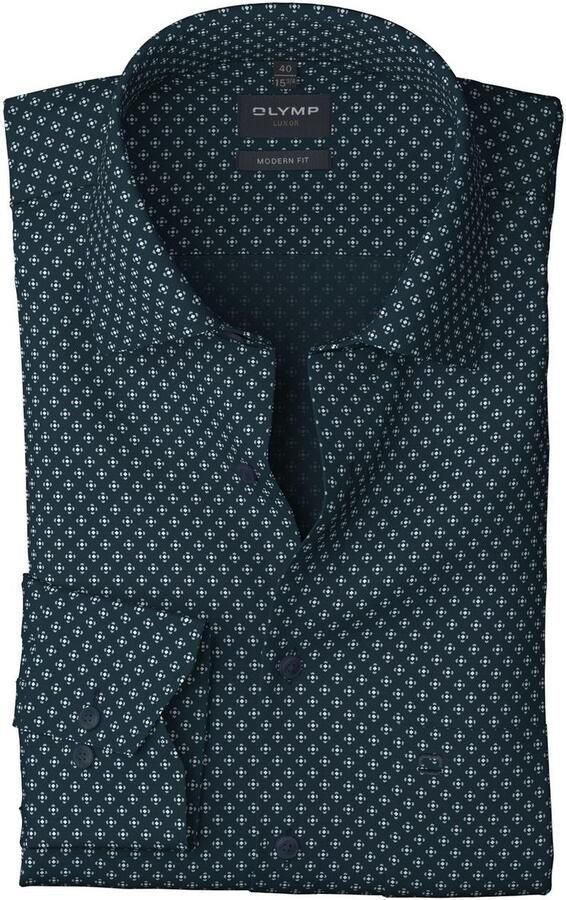 Olymp Regular fit zakelijk overhemd van puur katoen