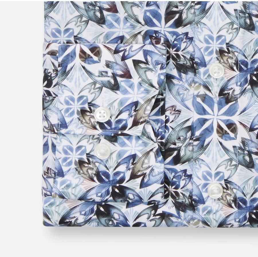 OLYMP Overhemd met lange mouwen Luxor modern fit modern fit new kentkraag overhemd