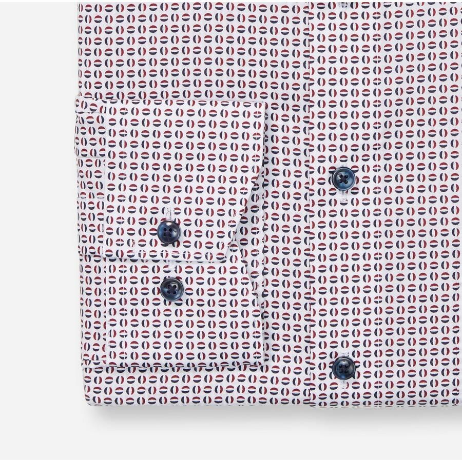 OLYMP Overhemd met lange mouwen Luxor modern fit New-Kentkraag overhemd