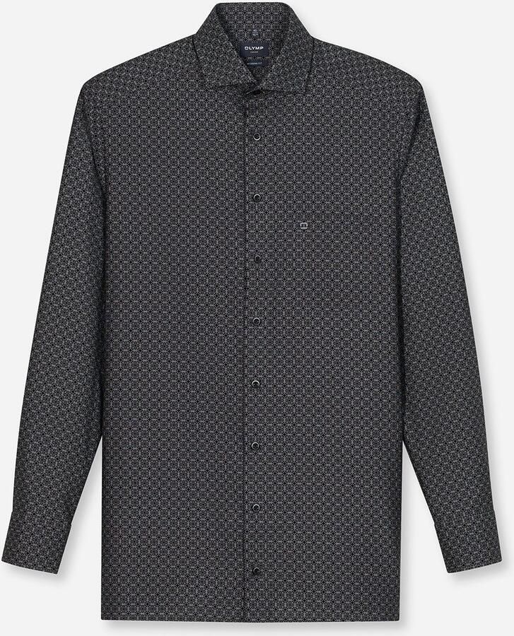 OLYMP Overhemd met lange mouwen Luxor modern fit Royal-Kentkraag business overhemd modern fit gemusterd - Foto 6