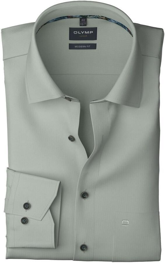 OLYMP Overhemd met lange mouwen Luxor modern fit Zakelijk overhemd modern fit New-Kentkraag - Foto 7