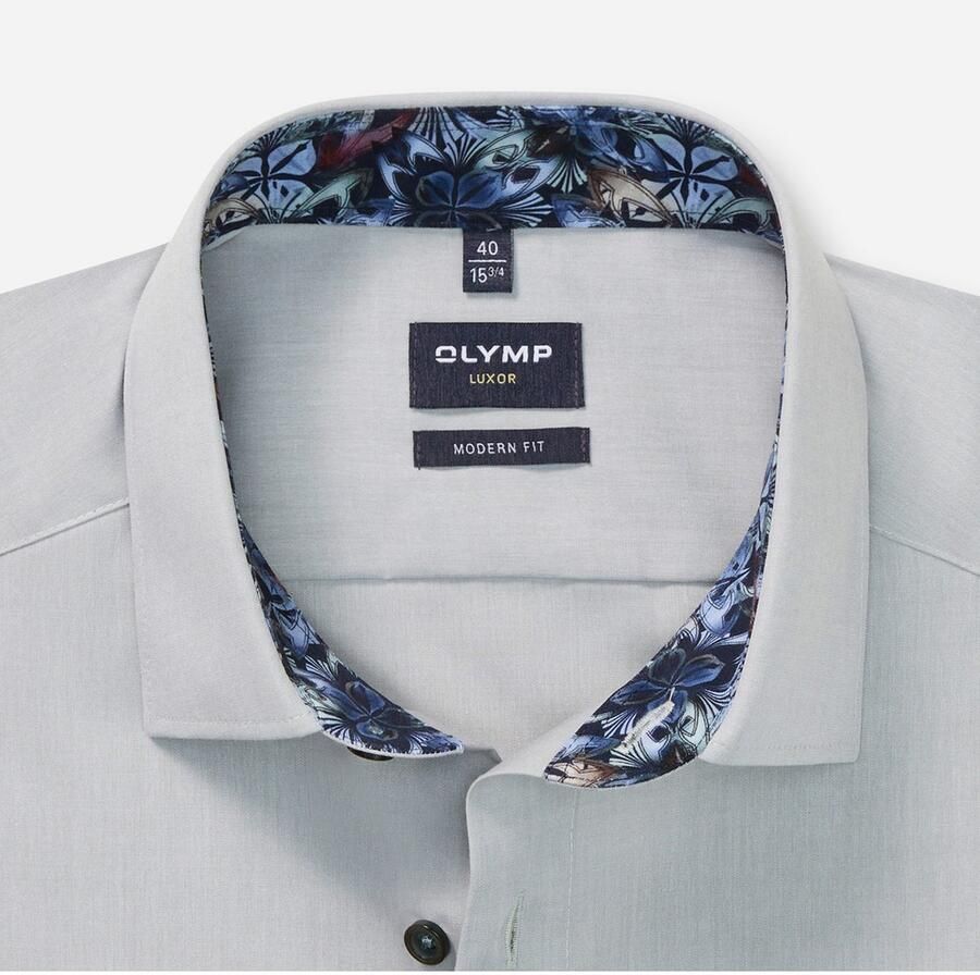 OLYMP Overhemd met lange mouwen Luxor modern fit Zakelijk overhemd modern fit New-Kentkraag - Foto 2