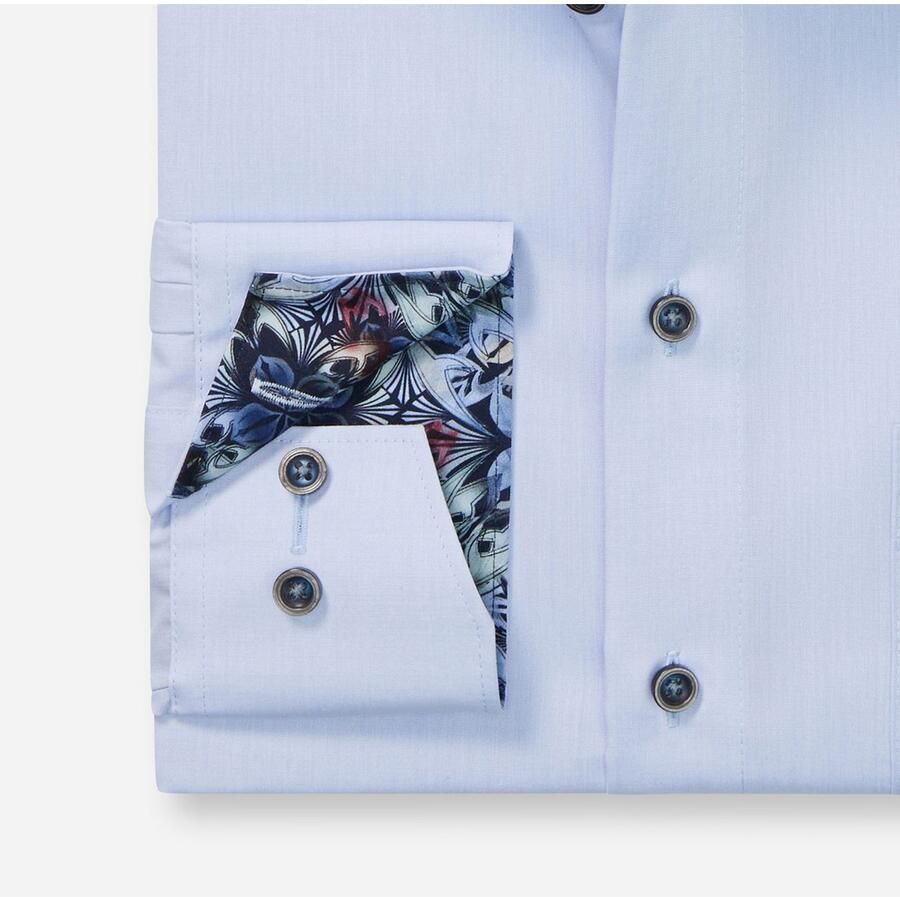 OLYMP Overhemd met lange mouwen Luxor modern fit Zakelijk overhemd modern fit New-Kentkraag