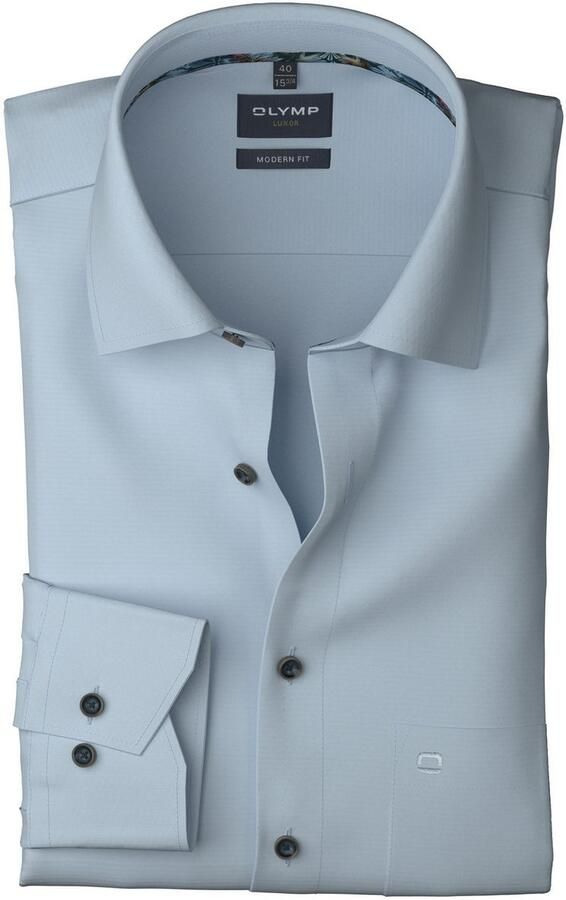 OLYMP Overhemd met lange mouwen Luxor modern fit Zakelijk overhemd modern fit New-Kentkraag - Foto 6