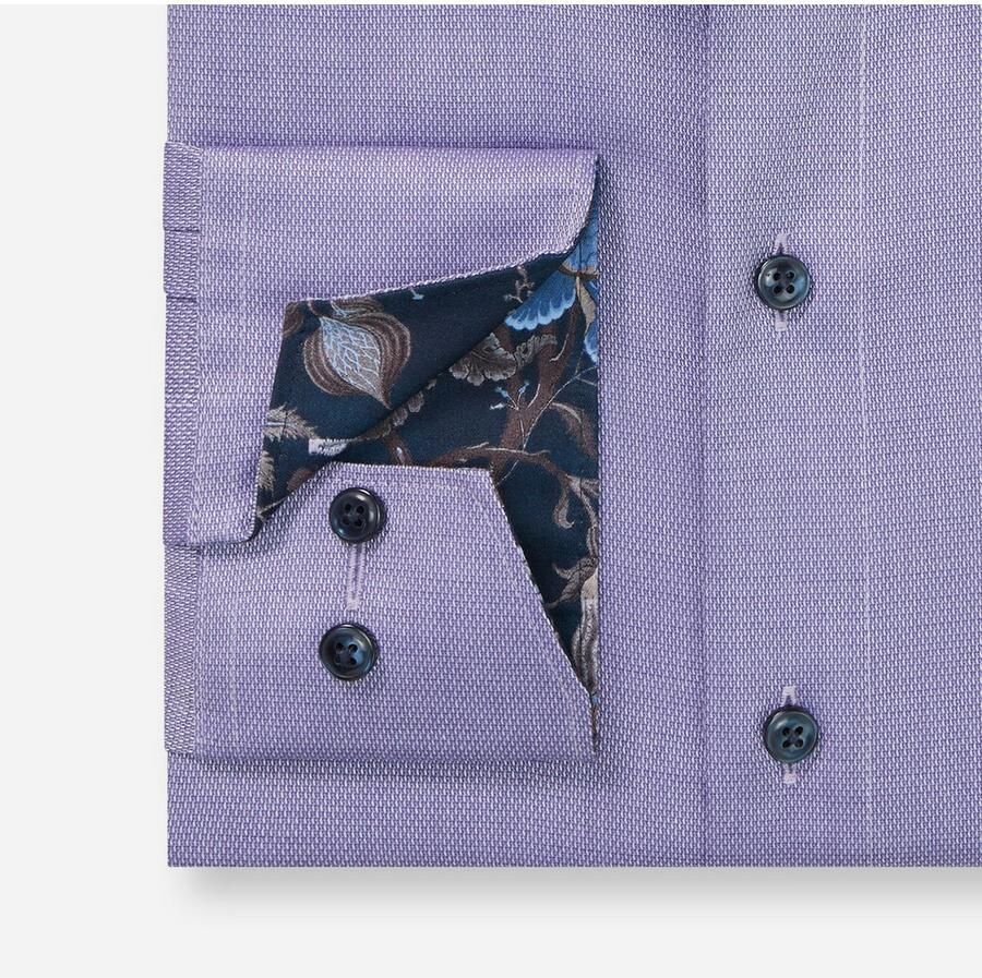 OLYMP Overhemd met lange mouwen LUXOR New-Kentkraag overhemd comfort fit