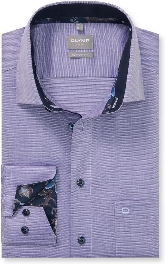 OLYMP Overhemd met lange mouwen LUXOR New-Kentkraag overhemd comfort fit - Foto 4