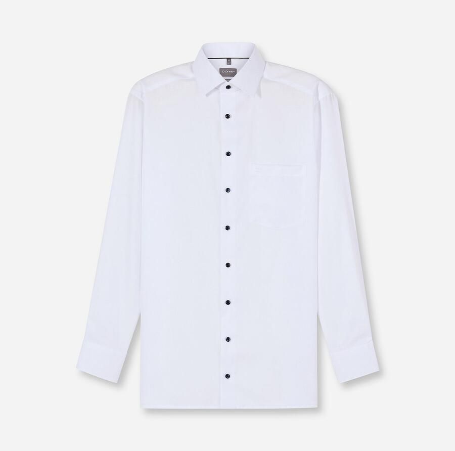 OLYMP Overhemd met lange mouwen LUXOR Zakelijk overhemd comfort fit minimale print New-Kentkraag - Foto 5