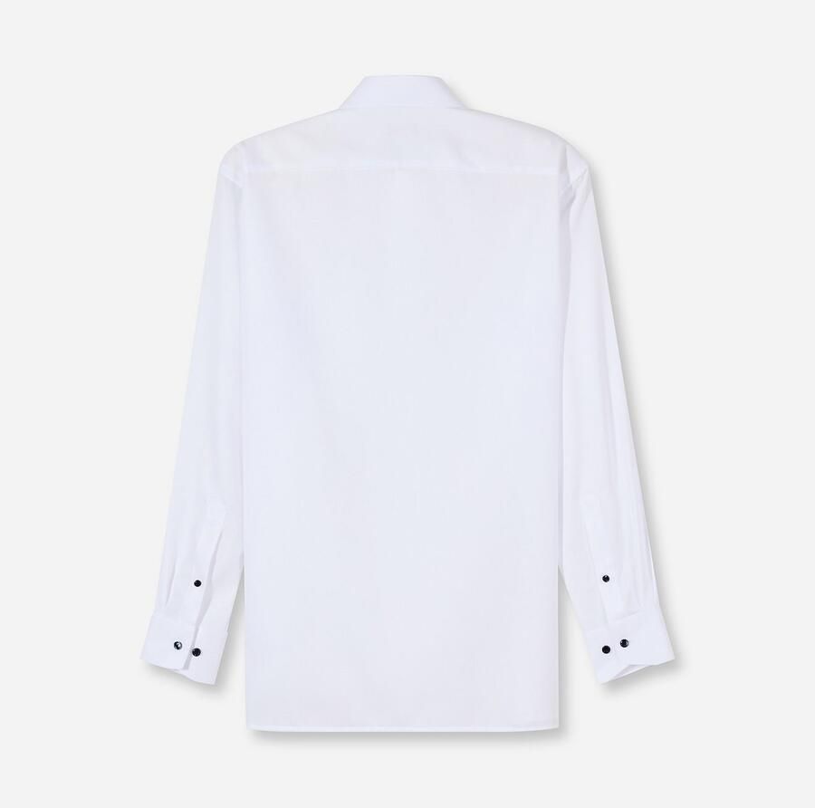 OLYMP Overhemd met lange mouwen LUXOR Zakelijk overhemd comfort fit minimale print New-Kentkraag