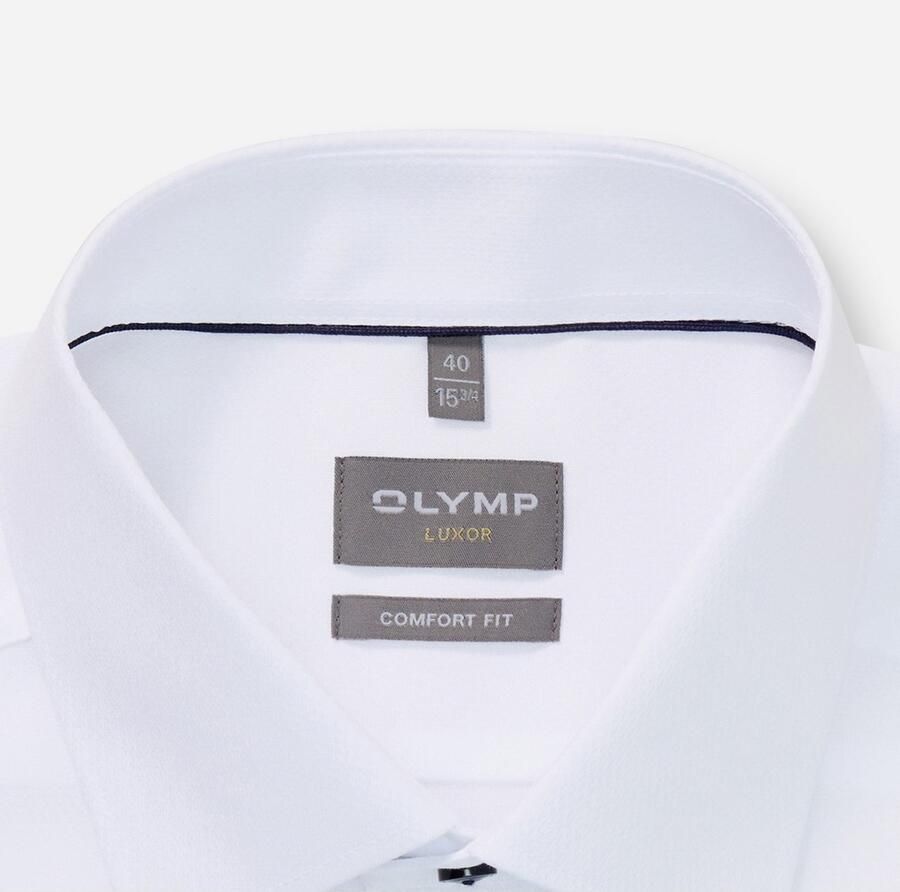 OLYMP Overhemd met lange mouwen LUXOR Zakelijk overhemd comfort fit minimale print New-Kentkraag - Foto 2