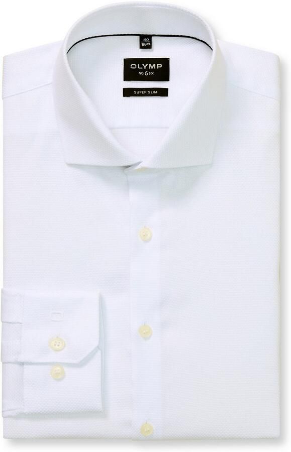OLYMP Overhemd met lange mouwen No 6 six Royal Kentkraag business overhemd super slim fit - Foto 5