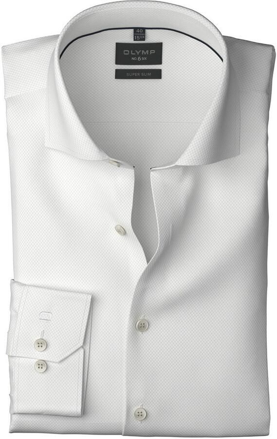OLYMP Overhemd met lange mouwen No 6 six Royal Kentkraag business overhemd super slim fit - Foto 6