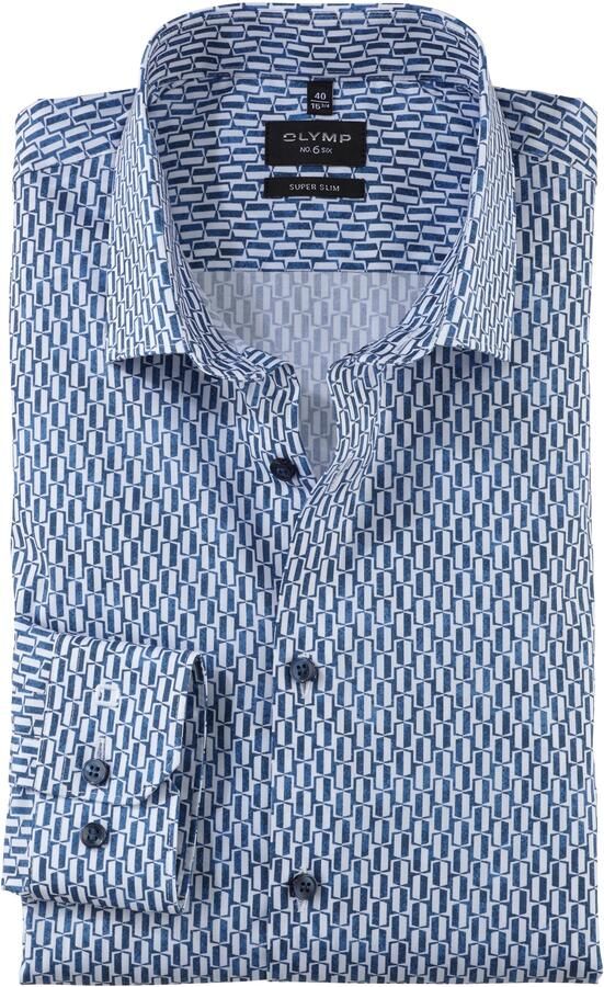 OLYMP Overhemd met lange mouwen No. Six super slim - Foto 4
