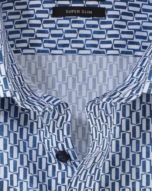 OLYMP Overhemd met lange mouwen No. Six super slim