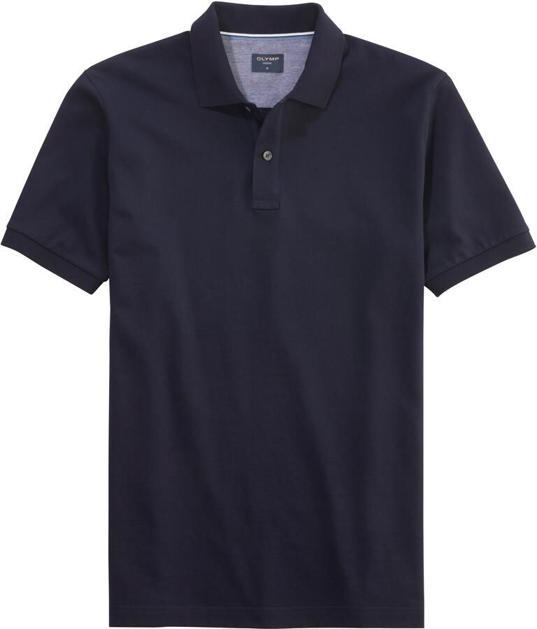 Olymp T-shirt Poloshirt Piqué Navy